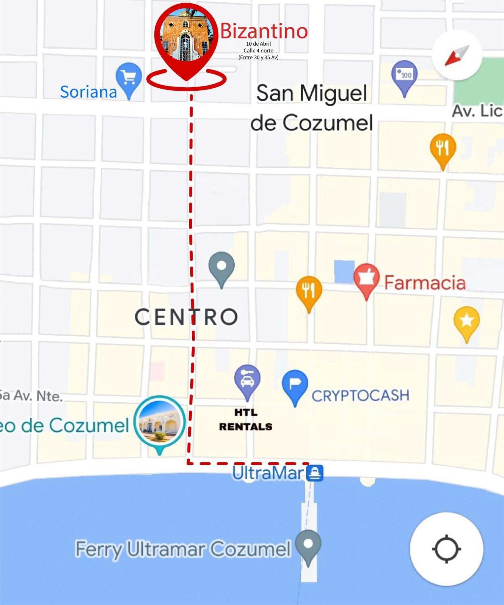 Apartamento Bizantino Cozumel Exteriér fotografie